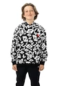 Hanorac pentru copii Bauer  Scramble Hoodie Black/White XL