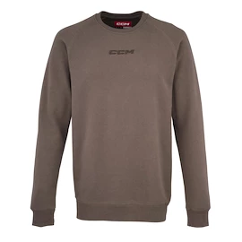 Hanorac pentru copii CCM Core Fleece Crew Major Brown