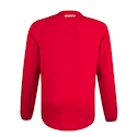 Hanorac pentru copii CCM  LOCKER ROOM FLEECE CREW Red