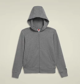 Hanorac pentru copii Wilson You Uni Team Zip Hoodie Medium Gray Heather