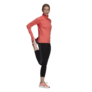 Hanorac pentru femei adidas  Run Fast 1/2 Zip Semi Turbo S