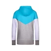 Hanorac pentru femei BIDI BADU  Flavia Lifestyle Hoody Aqua/Grey White