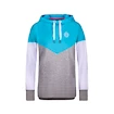 Hanorac pentru femei BIDI BADU  Flavia Lifestyle Hoody Aqua/Grey White S