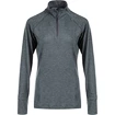 Hanorac pentru femei Endurance  Core X1 Elite Melange Midlayer Black Melange