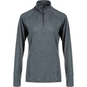 Hanorac pentru femei Endurance  Core X1 Elite Melange Midlayer Black Melange