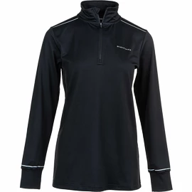 Hanorac pentru femei Endurance Crinol Light The Night Midlayer Black