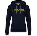 Hanorac pentru femei Head  Club Rosie Hoodie Dark Blue/Yellow