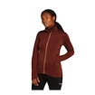 Hanorac pentru femei Icebreaker Merino 260 Quantum IV LS Zip Port/Cedar Wood