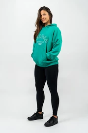 Hanorac pentru femei Nebbia GYM RAT Branded Oversized Hoodie green