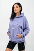 Hanorac pentru femei Nebbia GYM RAT Branded Oversized Hoodie purple