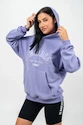 Hanorac pentru femei Nebbia GYM RAT Branded Oversized Hoodie purple