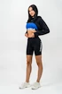 Hanorac pentru femei Nebbia GYM TIME Designer Cropped Hoodie black