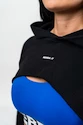 Hanorac pentru femei Nebbia GYM TIME Designer Cropped Hoodie black