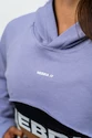 Hanorac pentru femei Nebbia GYM TIME Designer Cropped Hoodie purple