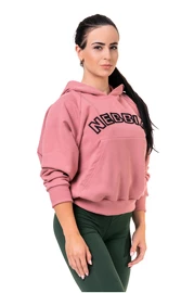 Hanorac pentru femei Nebbia Hero Iconic Hero hoodie old rose