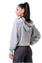 Hanorac pentru femei Nebbia Hero Iconic hoodie light grey