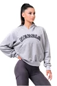 Hanorac pentru femei Nebbia Hero Iconic hoodie light grey