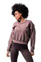 Hanorac pentru femei Nebbia  Loose Fit Sweatshirt "Feeling Good" 420 brown