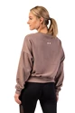 Hanorac pentru femei Nebbia  Loose Fit Sweatshirt "Feeling Good" 420 brown