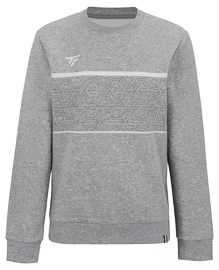 Hanorac pentru femei Tecnifibre Club Sweater Silver