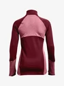 Hanorac pentru femei Under Armour  ColdGear 1/2 Zip-RED