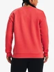 Hanorac pentru femei Under Armour  Essential Fleece Crew-RED