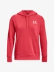 Hanorac pentru femei Under Armour  Essential Fleece Hoodie-RED