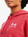 Hanorac pentru femei Under Armour  Essential Fleece Hoodie-RED