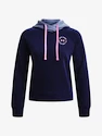 Hanorac pentru femei Under Armour  Rival Fleece CB Hoodie-NVY