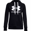 Hanorac pentru femei Under Armour  Rival Fleece Logo Hoodie Black