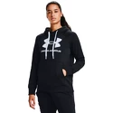 Hanorac pentru femei Under Armour  Rival Fleece Logo Hoodie Black