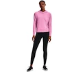 Hanorac pentru femei Under Armour  Rival Terry Taped Hoodie Planet Pink M