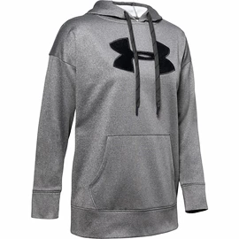 Hanorac pentru femei Under Armour Synthetic Fleece Chenille Logo PO Hooodie grey