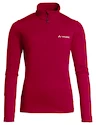 Hanorac pentru femei VAUDE  Livigno Halfzip II W's Crimson Red 36