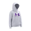 Hanorac pentru fete Under Armour  Rival Fleece Logo Hoodie-GRY