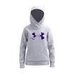 Hanorac pentru fete Under Armour  Rival Fleece Logo Hoodie-GRY M