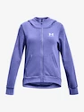 Hanorac pentru fete Under Armour  Rival Fleece LU FZ Hoodie-BLU