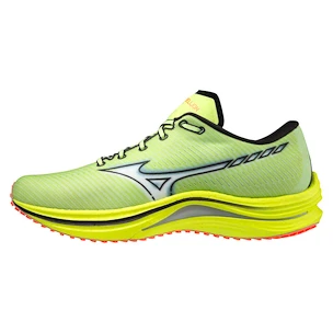 Încălțăminte de alergare pentru bărbați Mizuno  Wave Rebellion Neo Lime/White  UK 12