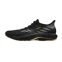 Încălțăminte de alergare pentru bărbați Mizuno  Wave Rider 28 Black / Silver / Sunny Lime