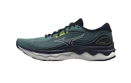 Încălțăminte de alergare pentru bărbați Mizuno Wave Skyrise 4 Mineral Blue/Snow White/Dress Blues