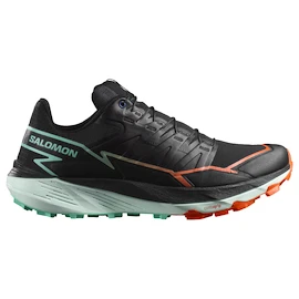 Încălțăminte de alergare pentru bărbați Salomon Thundercross Black/Cherry Tomato/Electric Green