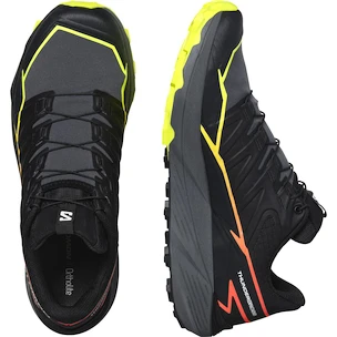 Încălțăminte de alergare pentru bărbați Salomon Thundercross  Black / Quiet Shade / Neon Flame