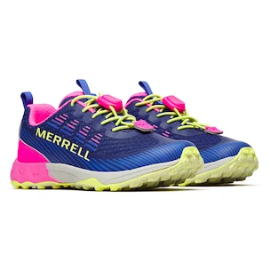 Încălțăminte de alergare pentru copii Merrell Agility Peak Cobalt/Pink