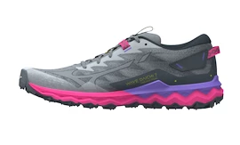 Încălțăminte de alergare pentru femei Mizuno Wave Daichi 7 Pearl Blue/High-Vis Pink/Purple Punch