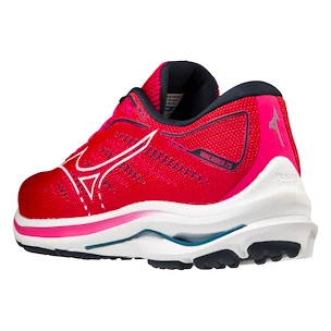 Încălțăminte de alergare pentru femei Mizuno  Wave Rider 25 Pink Peacock/White  UK 5