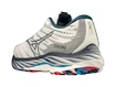 Încălțăminte de alergare pentru femei Mizuno  Wave Rider 26 Snow White/Silver/Ibiza Blue