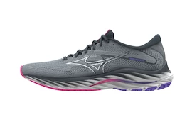 Încălțăminte de alergare pentru femei Mizuno Wave Rider 27 Pearl Blue/White/High-Vis Pink