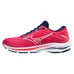 Încălțăminte de alergare pentru femei Mizuno  Wave Rider Wave Rider 25 / Phlox Pink / White / Gibraltor Sea