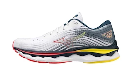 Încălțăminte de alergare pentru femei Mizuno Wave Sky 6 White/Hibiscus/Buttercup