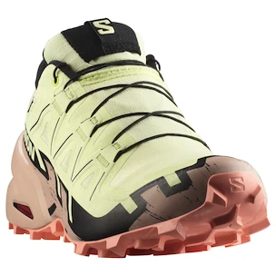 Încălțăminte de alergare pentru femei Salomon Speedcross 6 Gore-Tex Lime Cream/Mahogany Rose/Black